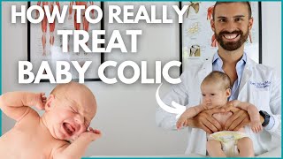 BABY COLIC REAL CAUSES EFFECTIVE REMEDIES and TREATMENT  Dr Matteo Silva Pediatric Osteopath [upl. by Muns]