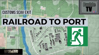 Railroad To Port Extract  Escape from Tarkov [upl. by Olivero]