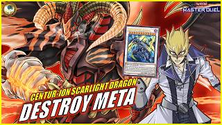 CENTURION RED DRAGON ARCHFIEND 🔥 Destroy Many Opponents Monsters YuGiOh MASTER DUEL [upl. by Lotta]