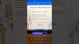 FORGOT to Register for MCAT Exam 😱 premed mcatprep [upl. by Nepets]