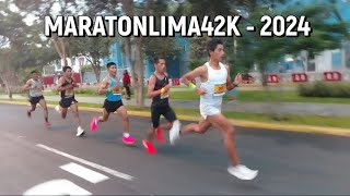 Maratón Lima 42k  2024 [upl. by Haskins112]