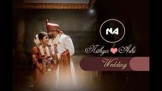 Mangalore Wedding Highlights Nithya  Ashi  2020 [upl. by Nylanaj984]