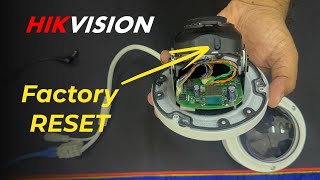 Hikvision IP Camera Password Reset  How to Reset Hikvision IP Camera by Reset button [upl. by Joshuah]