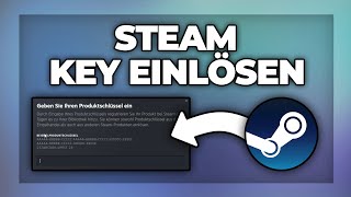 Steam Key einlösen  Produktschlüssel  Guthabencode Tutorial [upl. by Kempe938]