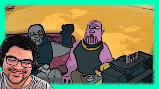 Darkseid Vs Thanos  Cartoon Beatbox Battles REACTION [upl. by Mcmurry]