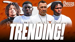 Recruiting Rumors Texas Longhorns SURGING for 5Star Prospects  Horns Could Finish Top3 [upl. by Toms]