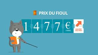 Prix du fioul domestique  semaine du 22 août 2022 [upl. by Tenay]