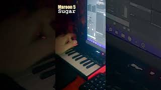 🎹 Maroon5  Sugar Cover amp Akai  MPC Beats [upl. by Ludwog]