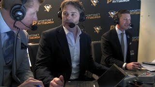 Jaromir Jagr jersey retirement In the booth FULL INTERVIEW [upl. by Ellebanna8]