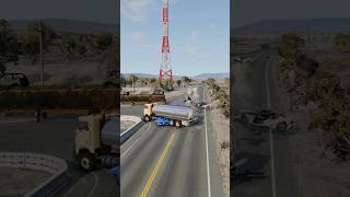 Realistic Highway Car Crashes 63  beamngdrive [upl. by Ennaisoj]