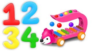 Learn Colors With Hammer Xylophone  Kids Colors TV [upl. by Arquit145]