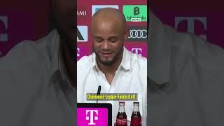 Deutschunterricht für Vincent Kompany sorgt für Lacher 😂 shorts [upl. by Belloir627]