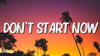 Dont Start Now  Dua Lipa Lyrics  Justin Bieber  Ava Max MixLyrics [upl. by Diane]