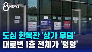 도심 한복판 상가 무덤…대로변 1층 전체가 텅텅  SBS 8뉴스 [upl. by Oahc]