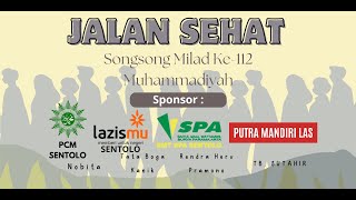 Jalan Sehat Songsong Milad Muhammadiyah ke 112 [upl. by Shewmaker707]