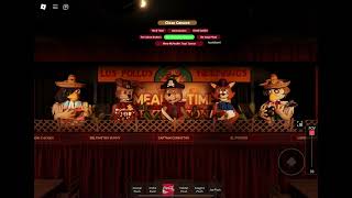 ROBLOX Meal Time Explosion  Elvis Medley  Meister Burger Family Fun Center [upl. by Ronnie397]