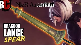 NieR Automata  Secret Spear quotDragoon Lancequot Location Secret Weapon Locations [upl. by Reyotal430]