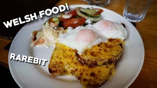 WELSH FOOD  Trying Rarebit  Conwy Wales [upl. by Neirol757]