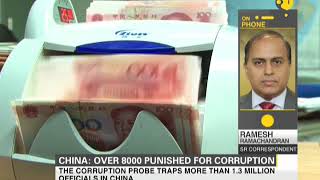 Over 8000 people in China punished for corruption [upl. by Ochs]