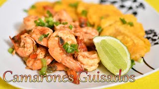 Camarones Guisados  Cocinando con Yolanda [upl. by Ninehc634]