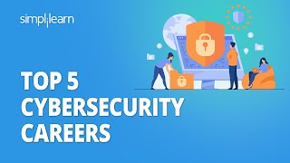 Top 5 Cyber Security Careers  Cyber Security Careers 2021  Simplilearn  Shorts [upl. by Annauqahs785]