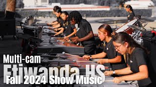 Etiwanda HS Percussion Fall 2024 Show Music Multicam [upl. by Nyer]