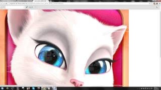 Tutorial  MENSAJE SUBLIMINAL DEL JUEGO  TALKING ANGELA [upl. by Mori]