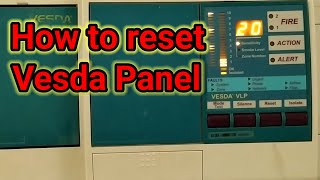 HOW TO RESET VESDA SYSTEM [upl. by Dodson]