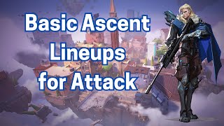 Basic Ascent Sova Lineups for Attack [upl. by Enneiluj]