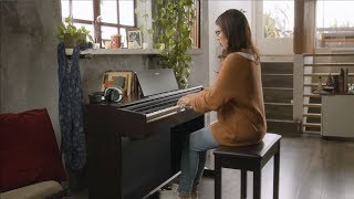 Yamaha ARIUS YDP144 Digital Piano Overview [upl. by Anilad]