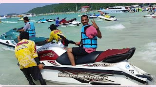 Water bike ride full enjoy bangkokthailand island [upl. by Nerraw19]