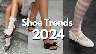 Top 10 Shoe Trends 2024 [upl. by Weissmann]