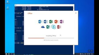 Download and Install Office 20192021O365 Apps with Office Deployment Tool ODT via PowerShellCMD [upl. by Ainez]