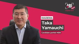 Sabatina Eleições 2024  Diadema  Taka Yamauchi MDB [upl. by Ahmar]