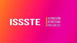 Como Otorgar un prestamo por sorteo ISSSTE [upl. by Eiramllij]