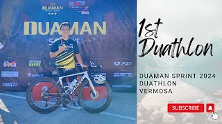 My First Duathlon Experience  Duaman Sprint 2024  Vermosa  Swimbikerunph [upl. by Ina77]