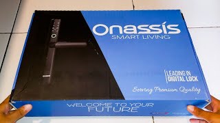 ONASSIS D65 PRO SMART DOOR LOCK FOR ALUMINIUM [upl. by Nahsez275]