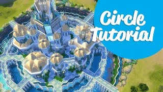 Sims 4 Tutorial  Building Circles [upl. by Nairahcaz109]