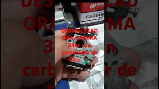 DESMALEZADORA GAMMA 34cc con carburador más grande🤦🏽‍♂️ [upl. by Dnanidref632]