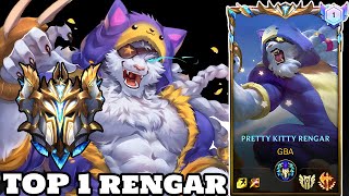 Wild Rift Rengar  Top 1 Rengar Gameplay Rank Sovereign [upl. by Shirberg789]