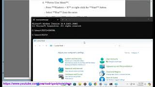 Control Panel Open Control Panel in Windows 11 Windows 1087XP [upl. by Ednil]