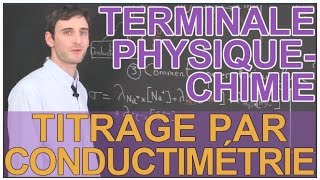 Titrage par conductimétrie  PhysiqueChimie  Terminale  Les Bons Profs [upl. by Hallam]