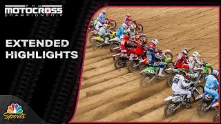 Pro Motocross 2024 EXTENDED HIGHLIGHTS Round 5 The Wick 338  62924  Motorsports on NBC [upl. by Aynna]