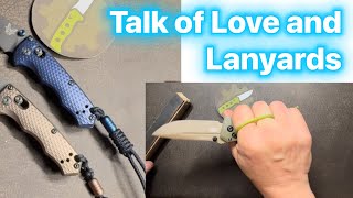 Making a Chris Reeve KnivesStyle knife lanyard tutorial [upl. by Latea]