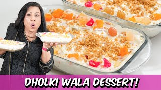 Dholki Wala No Bake No Cook Dessert Recipe in Urdu Hindi  RKK [upl. by Artep]