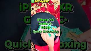 Quick Unboxing iPhone XR ₹6389 From Cashify Supersale  cashify iphone unboxing shorts [upl. by Genisia362]