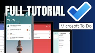 How To Use Microsoft To Do Full Tutorial 2024 [upl. by Halle937]