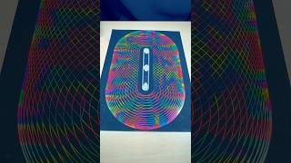 quotThe perfect multicolored spirograph shapequot spirographshr spirograph satisfying art usa asmr [upl. by Nnyl]