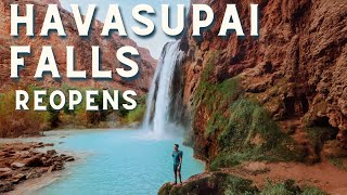 Havasupai Falls Reopens  4K  Spring 2023 [upl. by Channing]