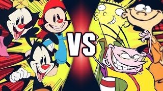 animaniacs vs ed edd n eddy kids wb vs cartoon network versus trailer toon cartoon Special [upl. by Malvie]